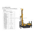 800m Hydraulic Water Well Drilling Rig Digger